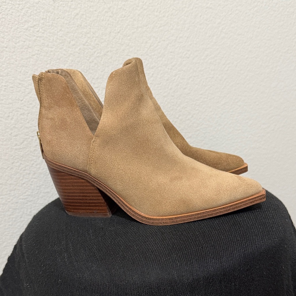 Vince Camuto Camel Ankle Booties
